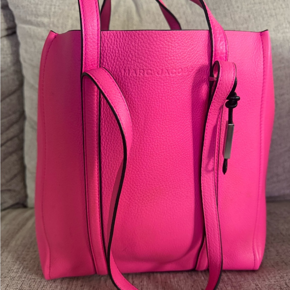 Marc Jacobs Vibrant Pink Tote